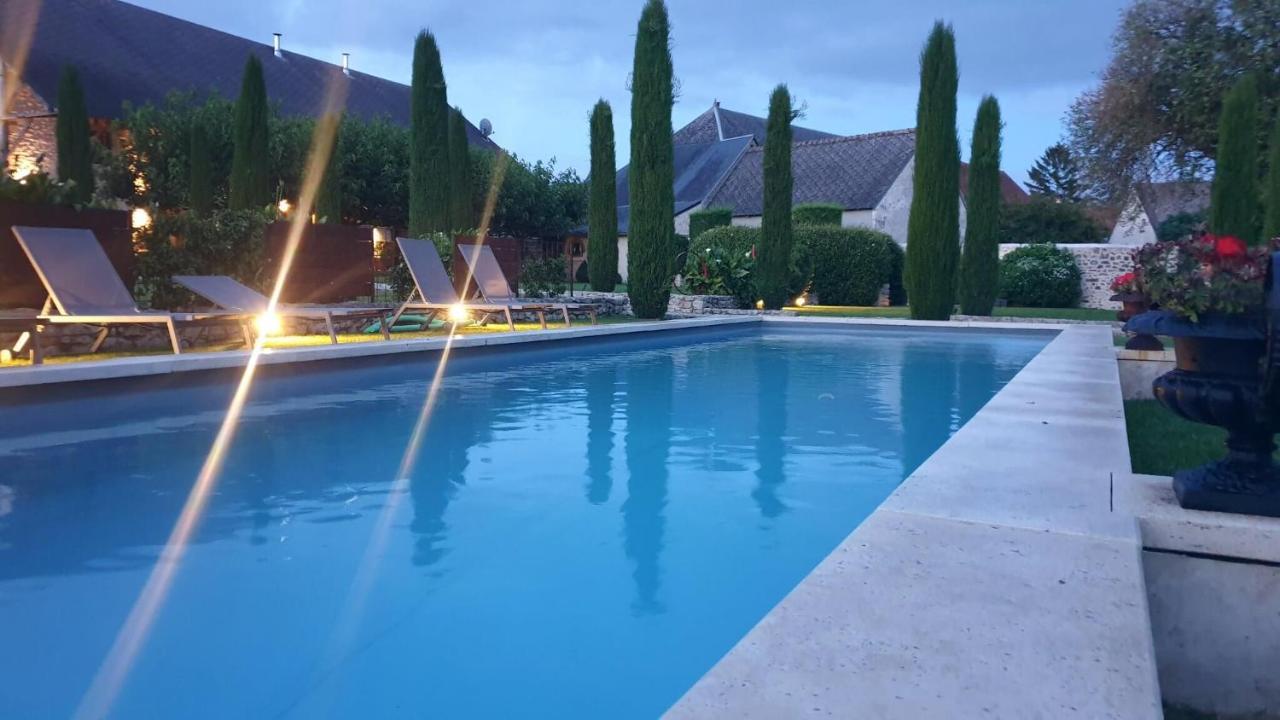 Bed and Breakfast Les Loges De Saint Eloi Pontlevoy Exteriér fotografie